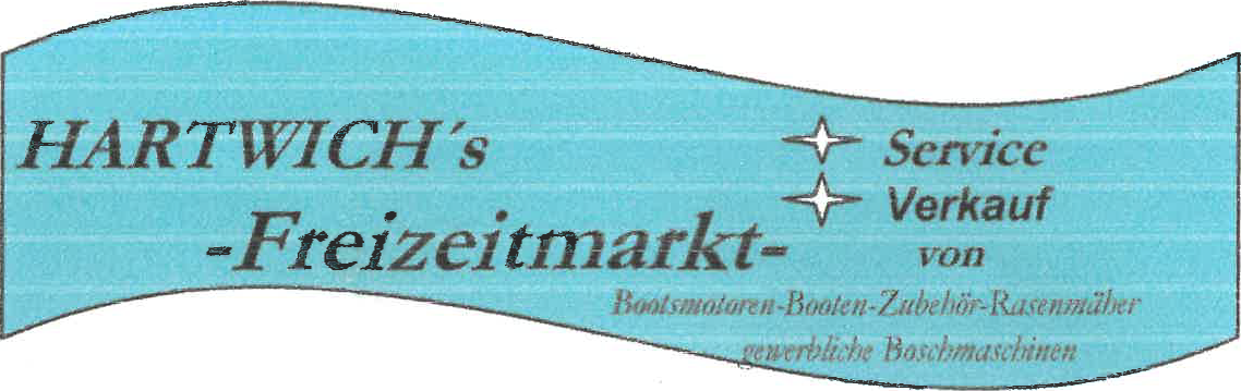 Hartwichs Freizeitmarkt-Service und Verkauf von Bootsmotoren und Zubehör-Rasenmäher-gewerbliche Boschmaschinen